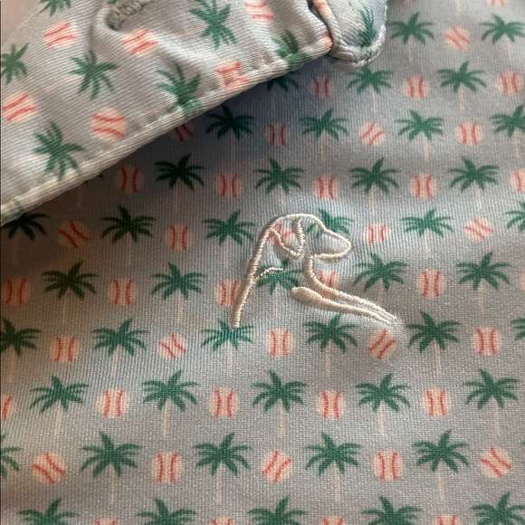 Rhoback Kids The Lil’ Spring Ball Performance Polo - Picture 2 of 4